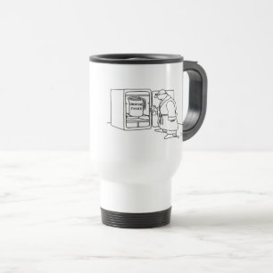 Taza De Viaje Jugos creativos para viajar a mano izquierda
