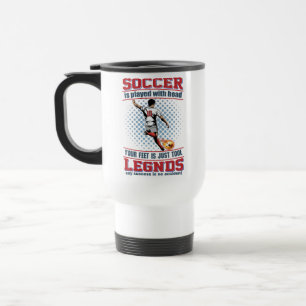 Taza De Viaje Jugué Fútbol Con La Cabeza