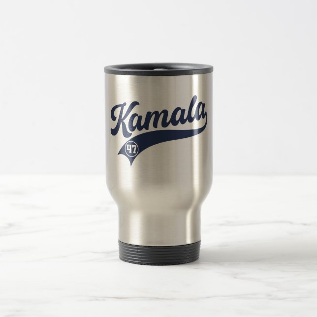 Taza De Viaje Kamala Harris 47 Presidente (Centro)