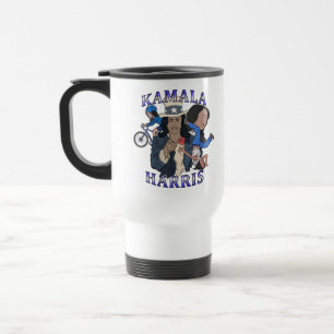 Taza De Viaje Kamala Harris Bootleg Rap Style