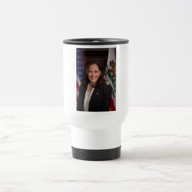 Taza De Viaje Kamala Harris Candidato a presidente US 2024 (Centro)