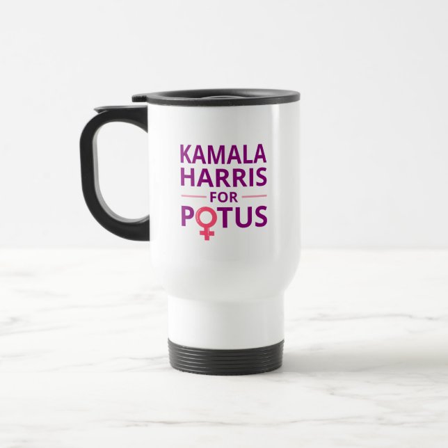 Taza De Viaje Kamala Harris por POTUS I (Izquierda)