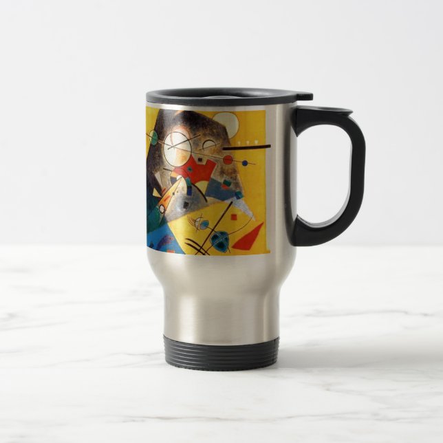 Taza De Viaje Kandinsky Armonía silenciosa Resumen Arte (Derecha)