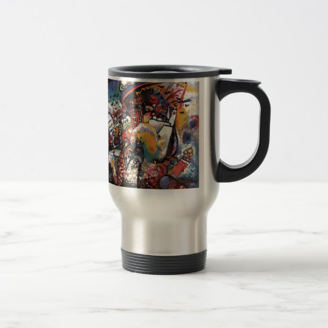 Taza De Viaje Kandinsky Moscú I Cityscape Resumen Pintura