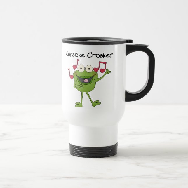 Taza De Viaje Karaoke Croaker (Derecha)