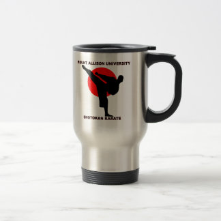 Taza De Viaje Karate de Shotokan de la universidad de Allison