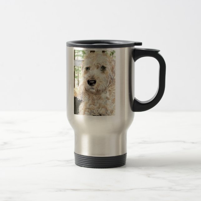 Taza De Viaje Katie el Wheaton Terrier (Derecha)