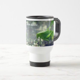 Taza De Viaje Katydid Grasshopper Personalizado