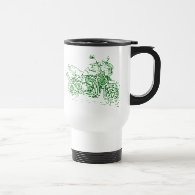 Taza De Viaje Kaw ZRX 1200 (Derecha)