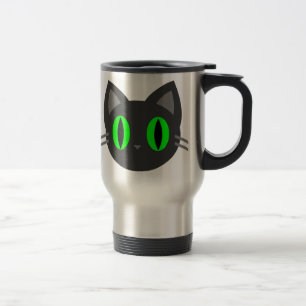 Taza De Viaje Kawaii Kitty Halloween