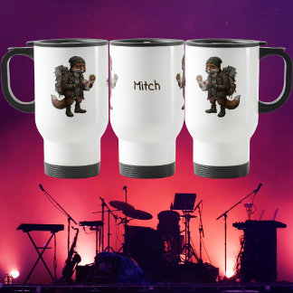 Taza De Viaje Kebab Fox Café Después del Concierto