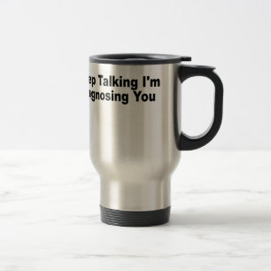 Taza De Viaje Keep que habla le estoy diagnosticando