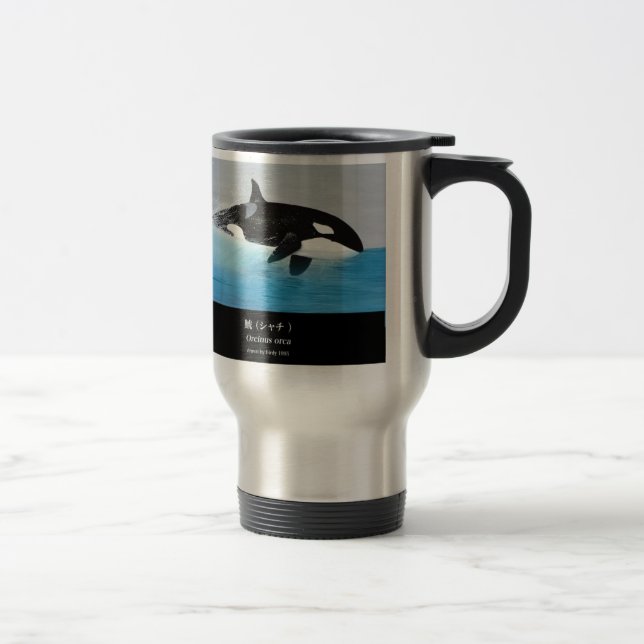 Taza De Viaje Killerwhale , Orcinus orca (Derecha)