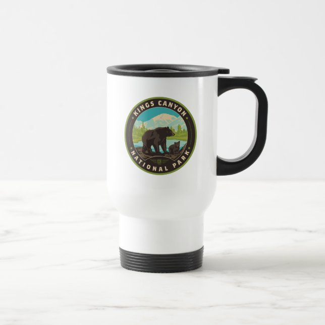 Taza De Viaje Kings Canyon National Parks (Derecha)