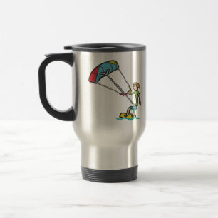Taza De Viaje Kiteboarding