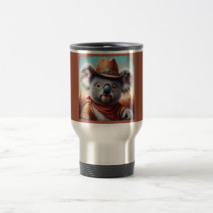Taza De Viaje Koala Cowboy