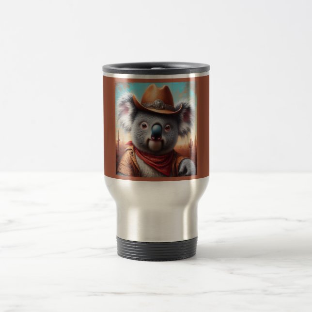 Taza De Viaje Koala Cowboy (Centro)