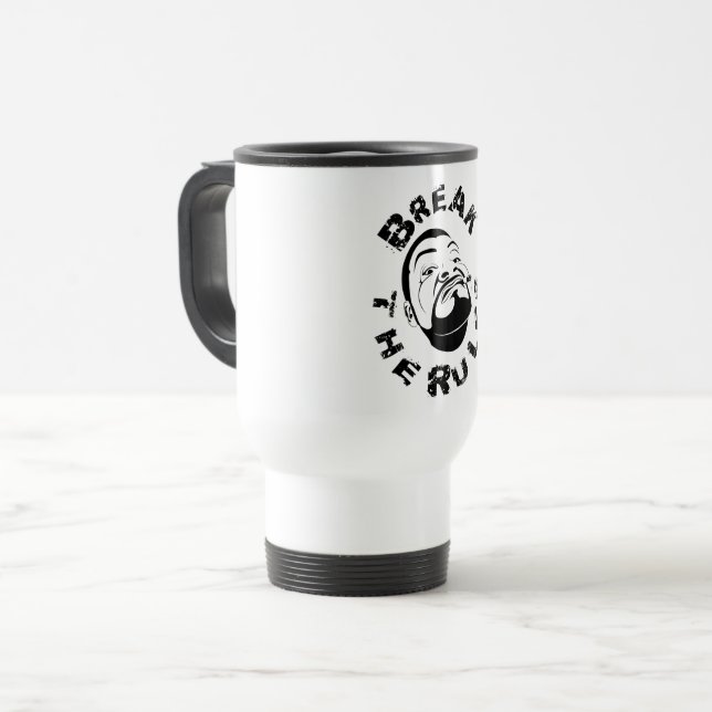 Taza De Viaje Koksmann Rompe las reglas (Anverso izquierdo)