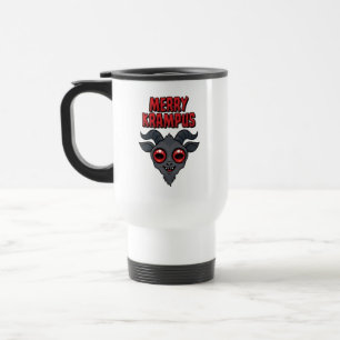 Taza De Viaje Krampus Alegre y Espeluznantemente Lindo