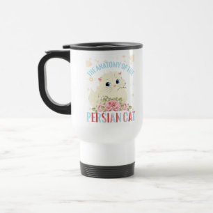 Taza De Viaje La Anatomía del Gato Persa