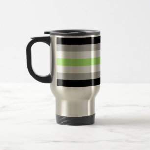 Taza De Viaje La bandera del orgullo de género de SlipperyJoe ob