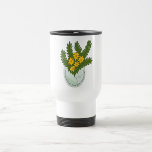 Taza De Viaje La belleza florece desde un nuevo comienzo-floral 