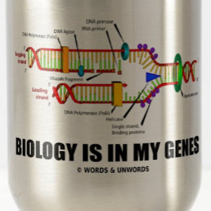 Taza De Viaje La Biología Está En Mis Genes (Replicación De ADN)