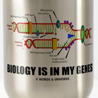 Taza De Viaje La Biología Está En Mis Genes (Replicación De ADN)