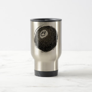 TAZA DE VIAJE LA BOLA OCHO