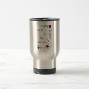 Taza De Viaje La calma es mi superpoder   Confianza en uno mismo