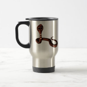 Taza De Viaje La Cobra, la mortífera serpiente