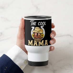 Taza De Viaje La Cool Mama   Día de la Madre Occidental Único