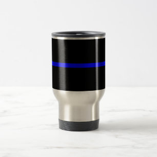 Taza De Viaje La decoración simbólica y delgada de la línea a