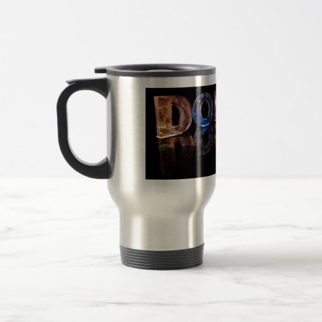 Taza De Viaje La Donna conocida en 3D se enciende (la (Izquierda)