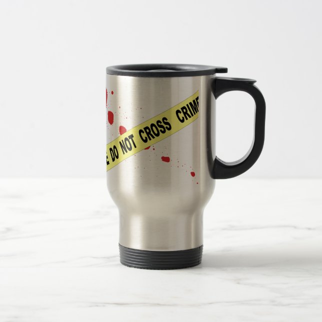 Taza De Viaje La escena del crimen no cruza (Derecha)