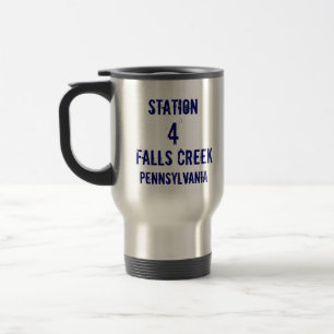Taza De Viaje La estación, 4, cae cala, Pennsylvania, FireRescu
