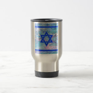 Taza De Viaje La estrella de David en el mármol
