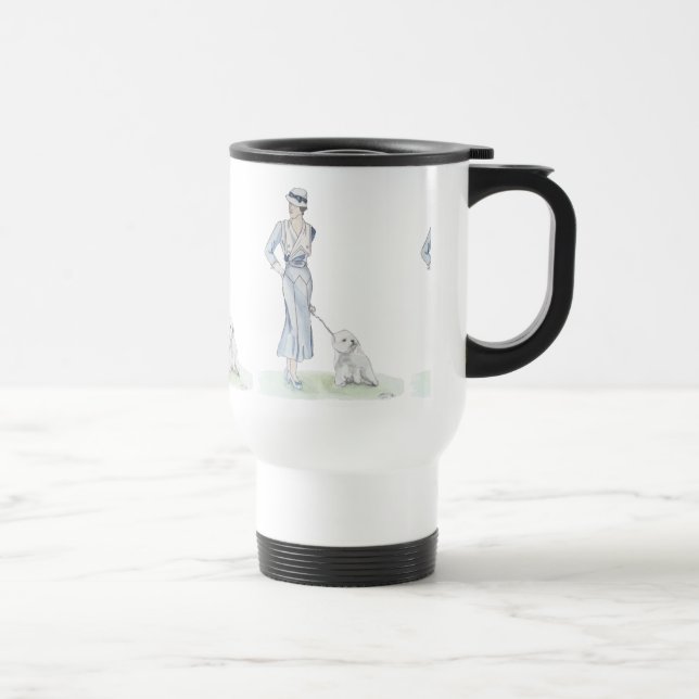Taza De Viaje La exposición canina (Derecha)