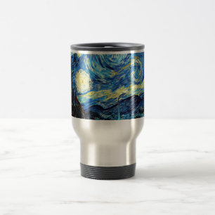 Taza De Viaje La famosa pintura de Van Gogh, Noche estrellada