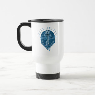 Taza De Viaje La fe náutica ancla el alma