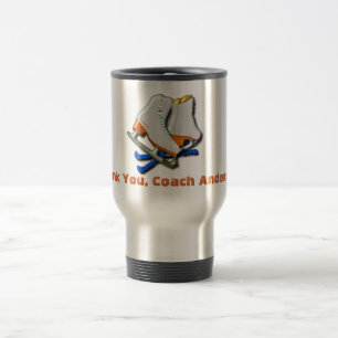 Taza De Viaje La figura patines y patina los guardias le