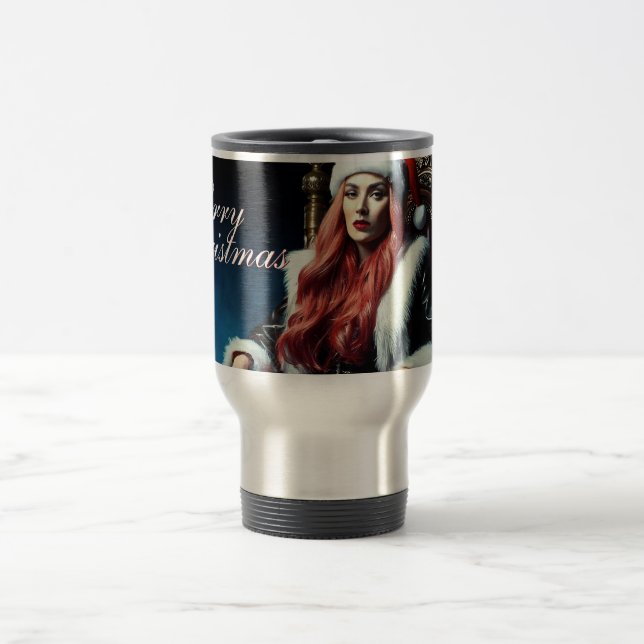 Taza De Viaje La hermana más sexy de Santa María - Feliz Navidad (Centro)