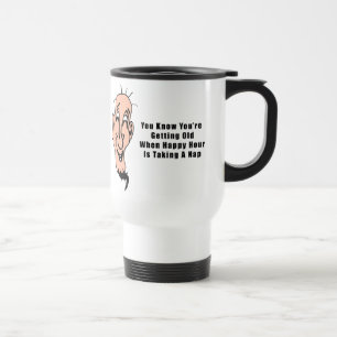 Taza De Viaje La hora feliz de un anciano