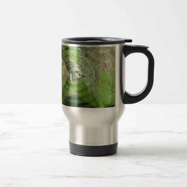 Taza De Viaje La iguana verde (Derecha)