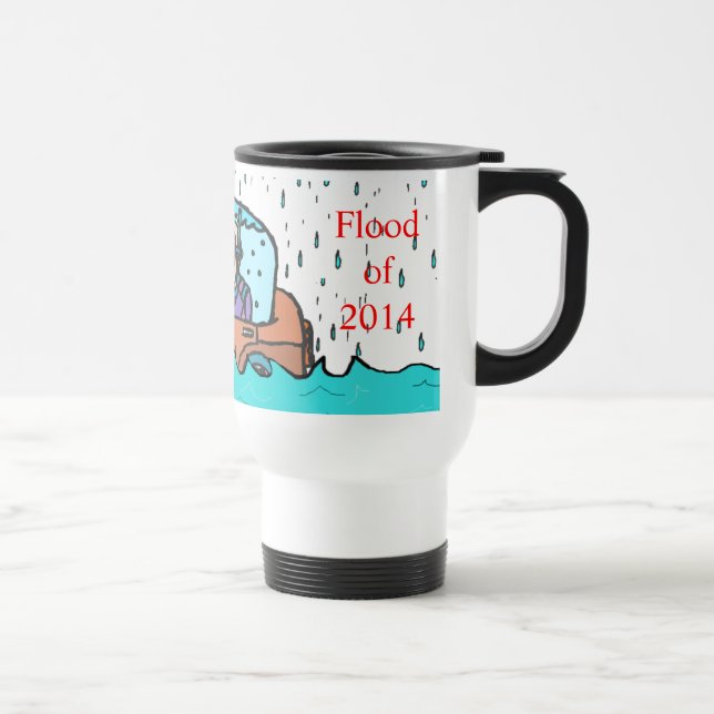 Taza De Viaje La inundación de 2014 (Derecha)