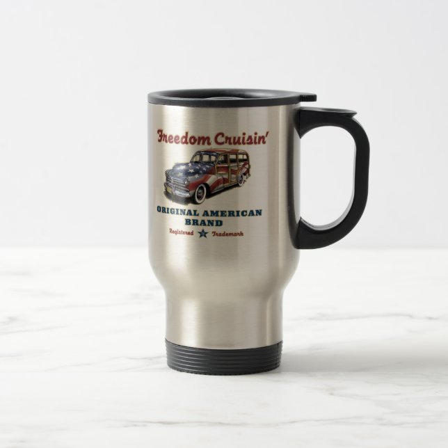 Taza De Viaje La libertad cruisin' Mug (Derecha)