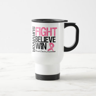Taza De Viaje La lucha del superviviente del cáncer de pecho
