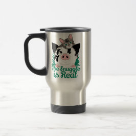 Taza De Viaje La Lucha Es Real - Malabarismos Daisises Mug