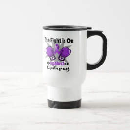 Taza De Viaje La lucha está encendido contra epilepsia