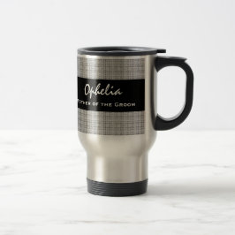 Taza De Viaje La madre del novio que casa el azul circunda V06